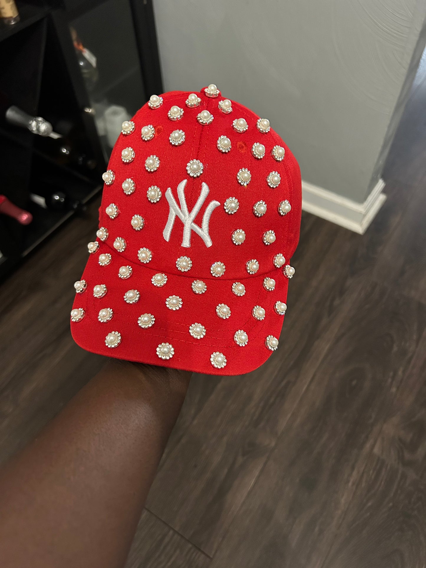 NY Pearls and Diamond Hats