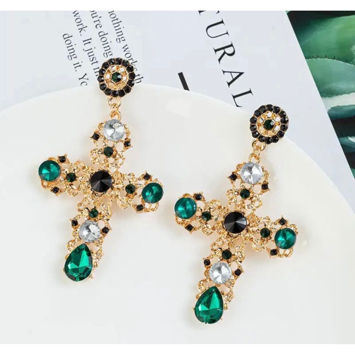 Cross Earrings