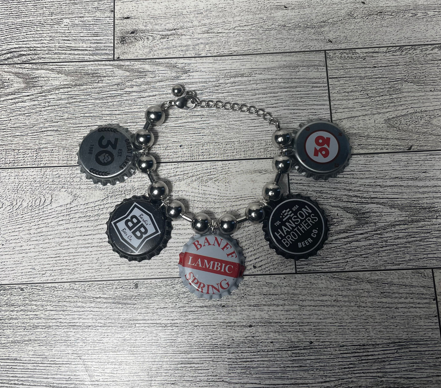 Bottle Cap Bracelet