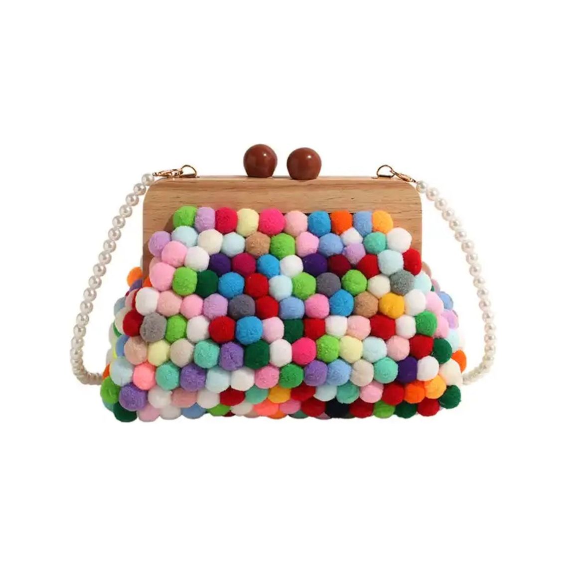 Pom Pom Purse