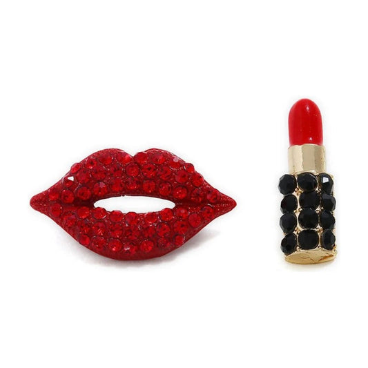 Lipstick earrings