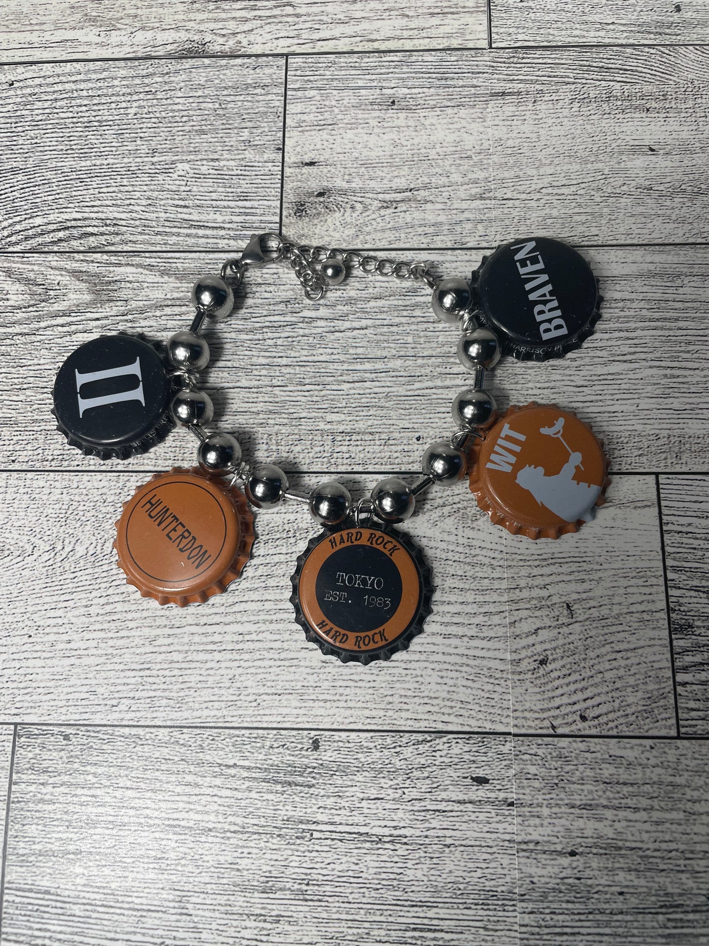 Bottle Cap Bracelet