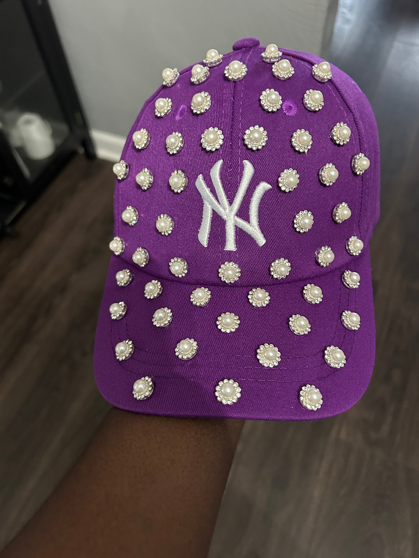 NY Pearls and Diamond Hats