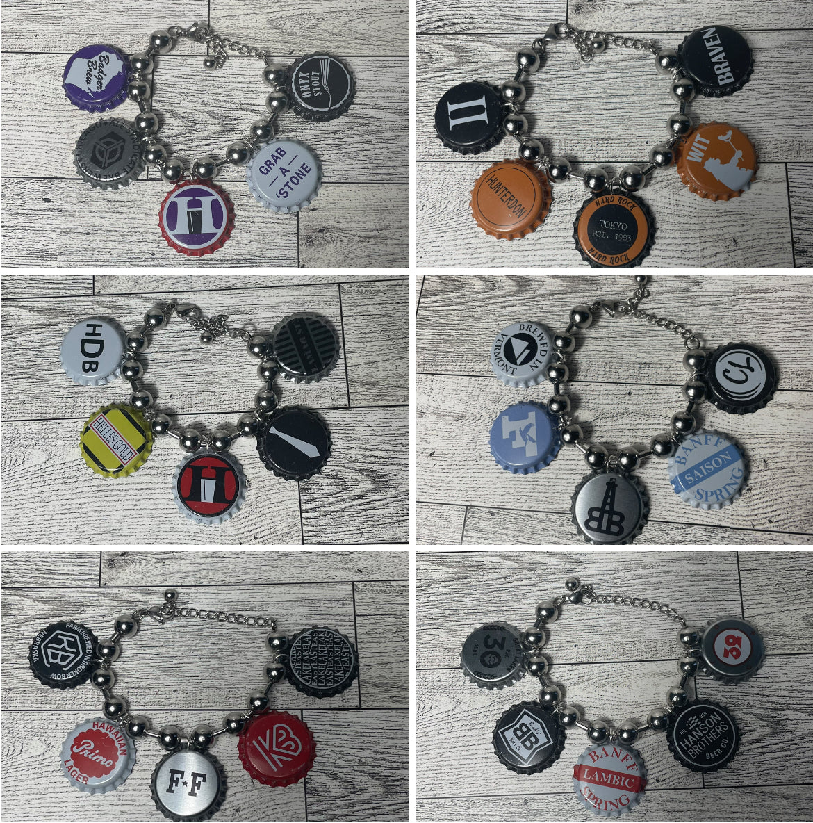 Bottle Cap Bracelet