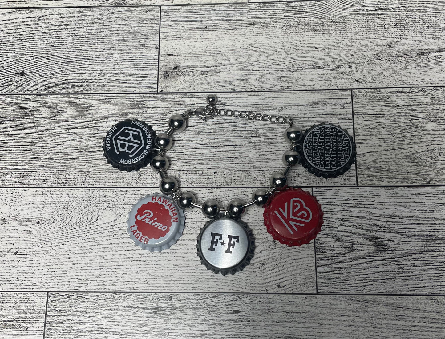 Bottle Cap Bracelet