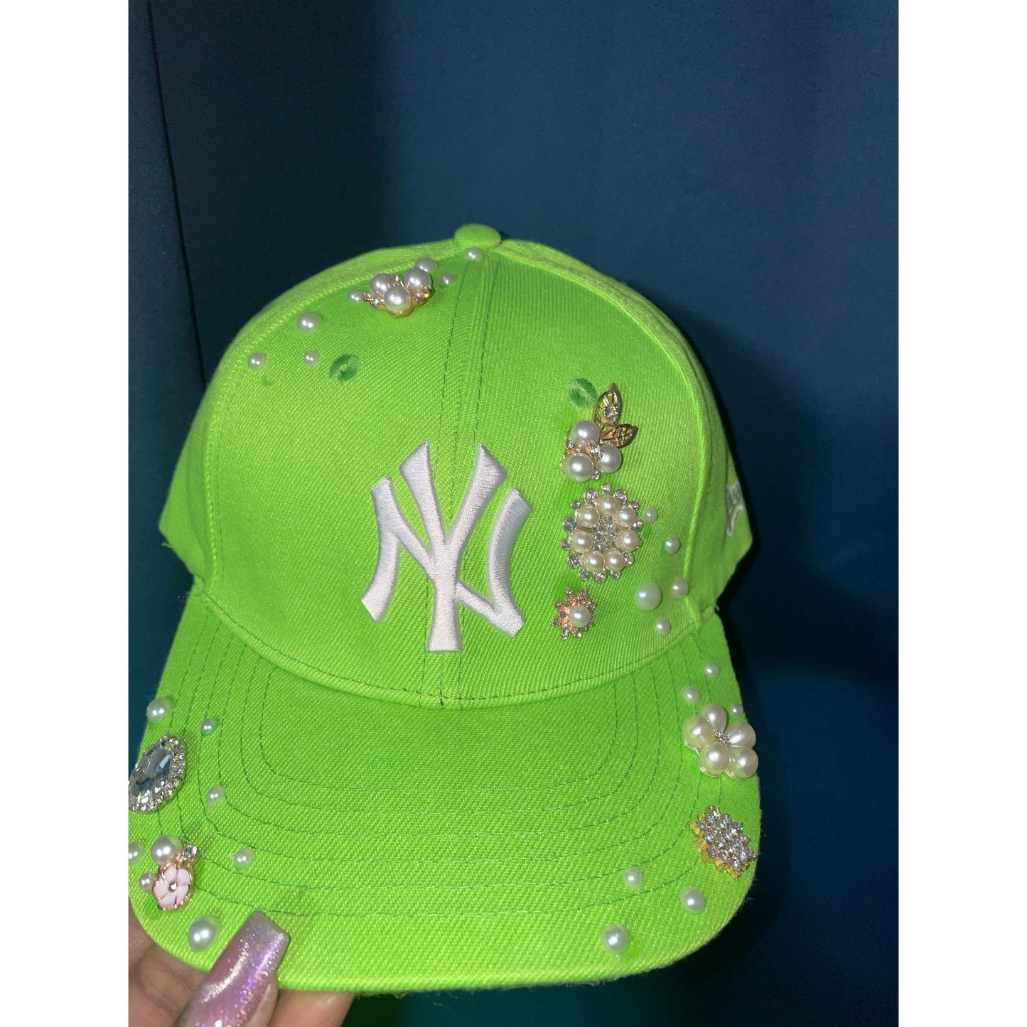 NY Pearls and Diamond Hats