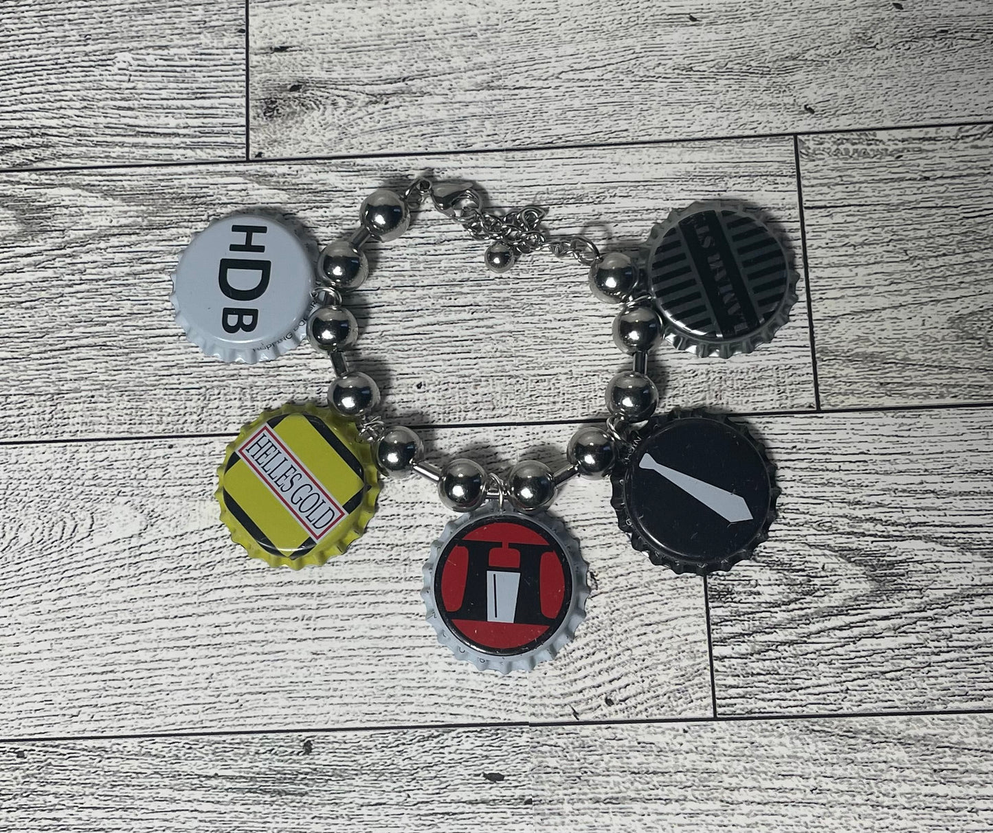 Bottle Cap Bracelet