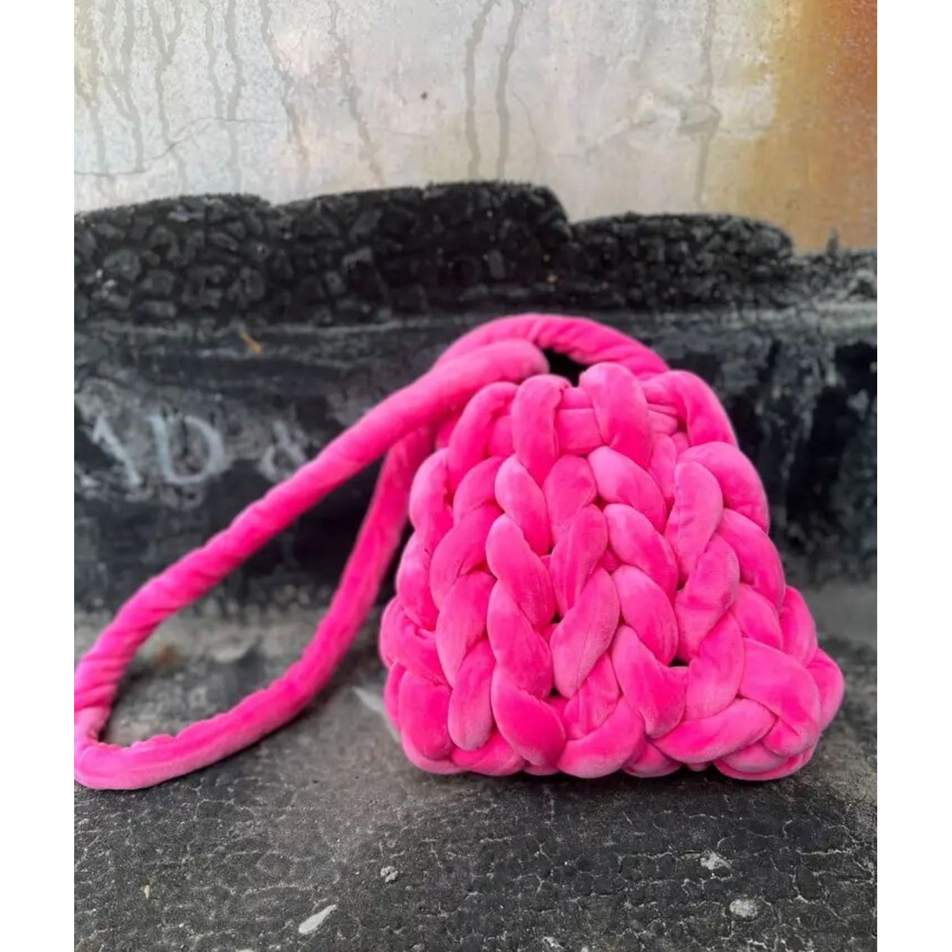 Knitted Purse