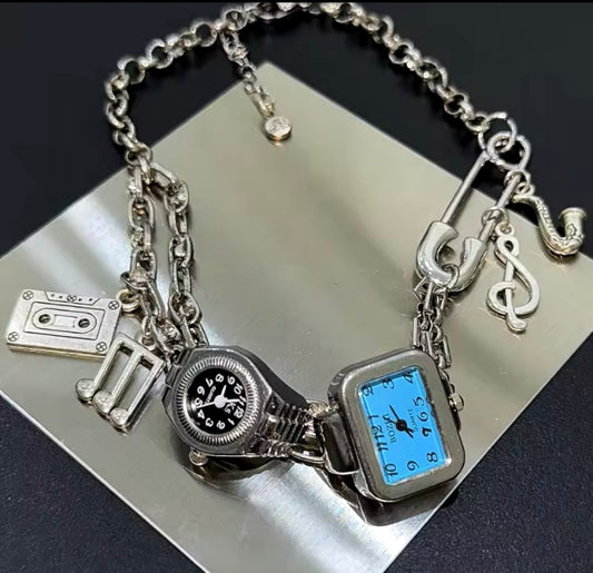 Watch Necklace