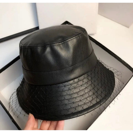 Leather Mesh Bucket