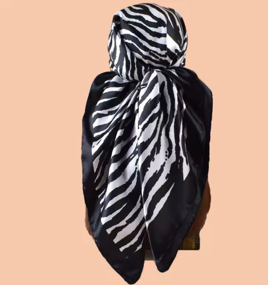 Zebra scarf