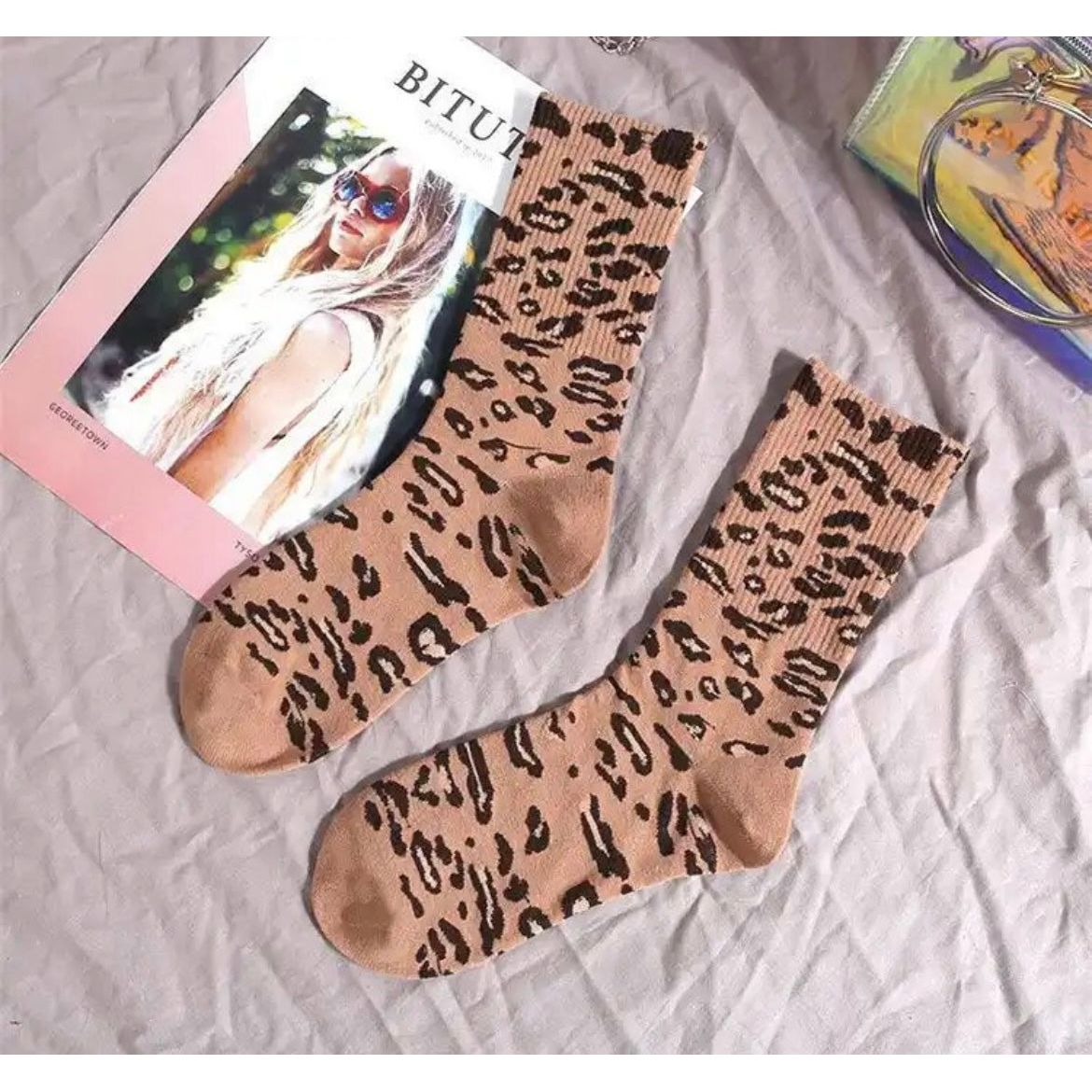 Leopard Socks