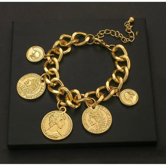 Coin Bracelet