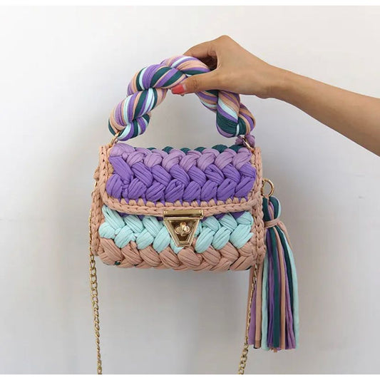 Crochet purse