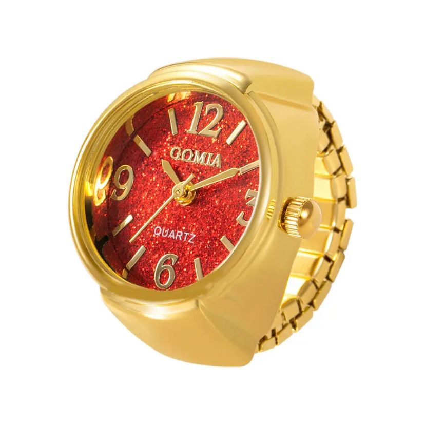 Gold Ring Watch