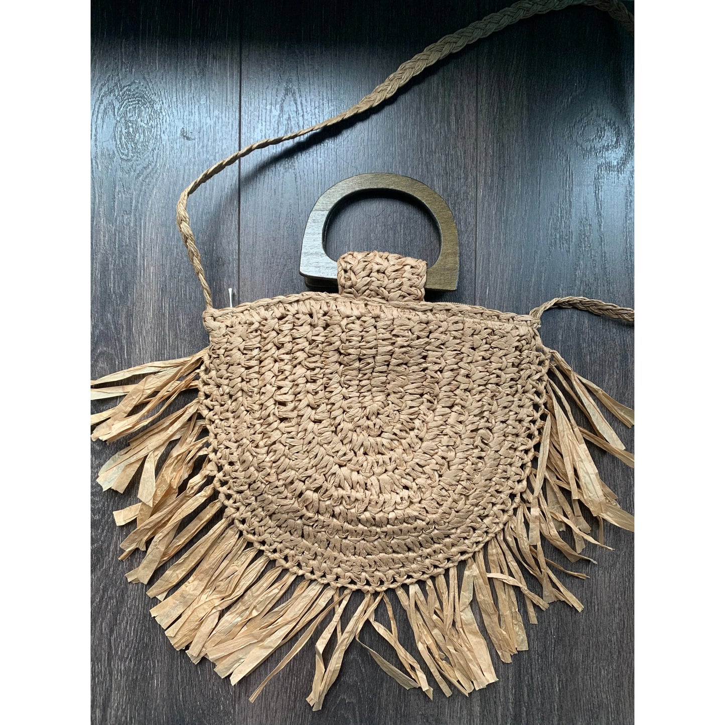 Straw purse