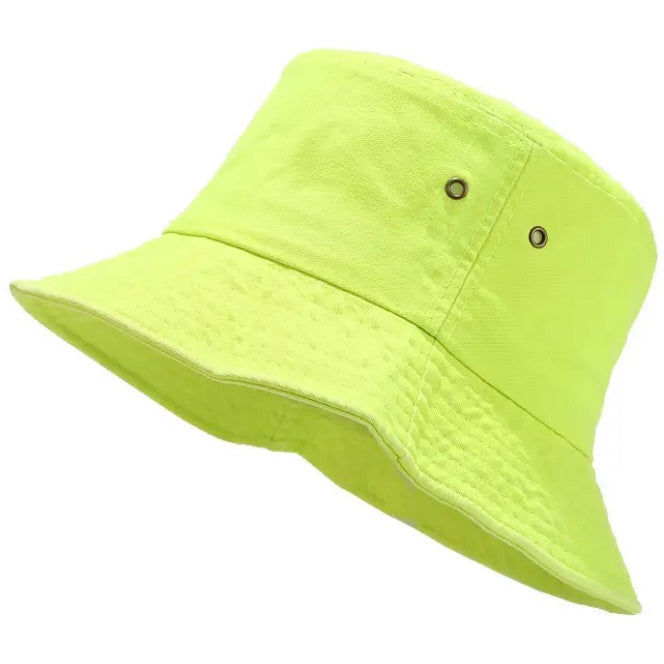 Neon bucket hats