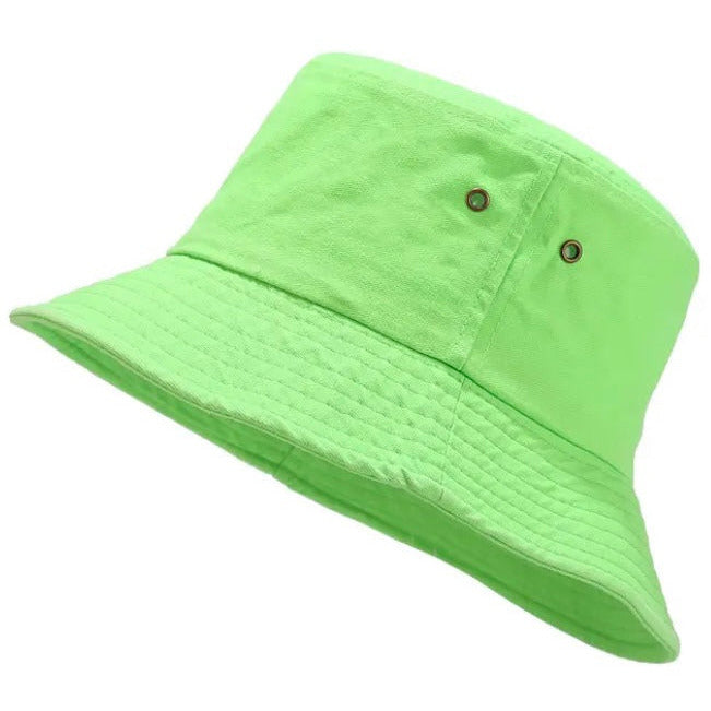 Neon bucket hats