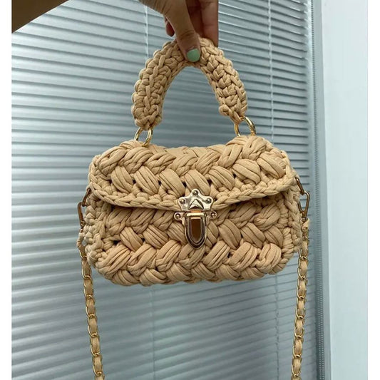 Crochet purse