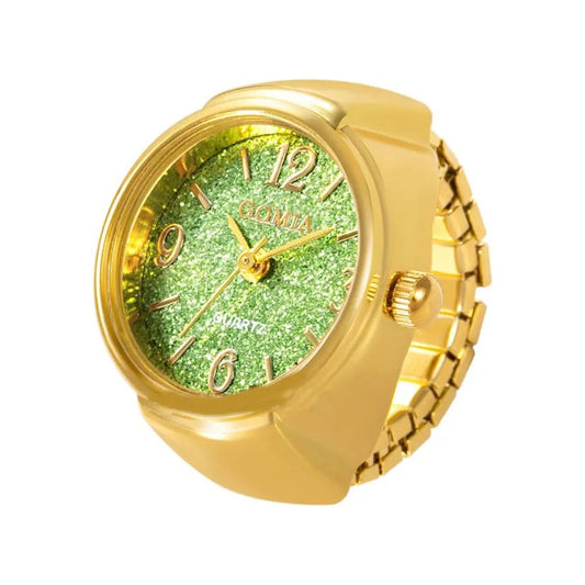 Gold Ring Watch