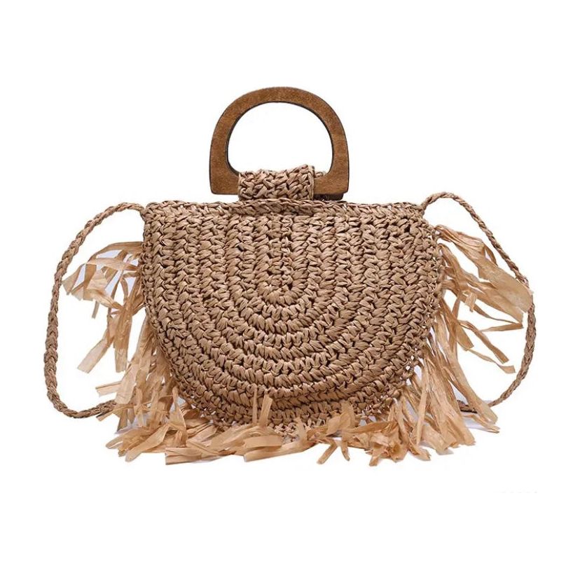 Straw purse