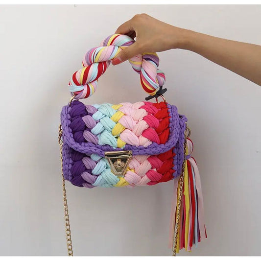 Crochet purse