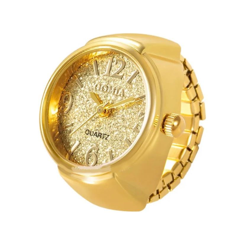 Gold Ring Watch