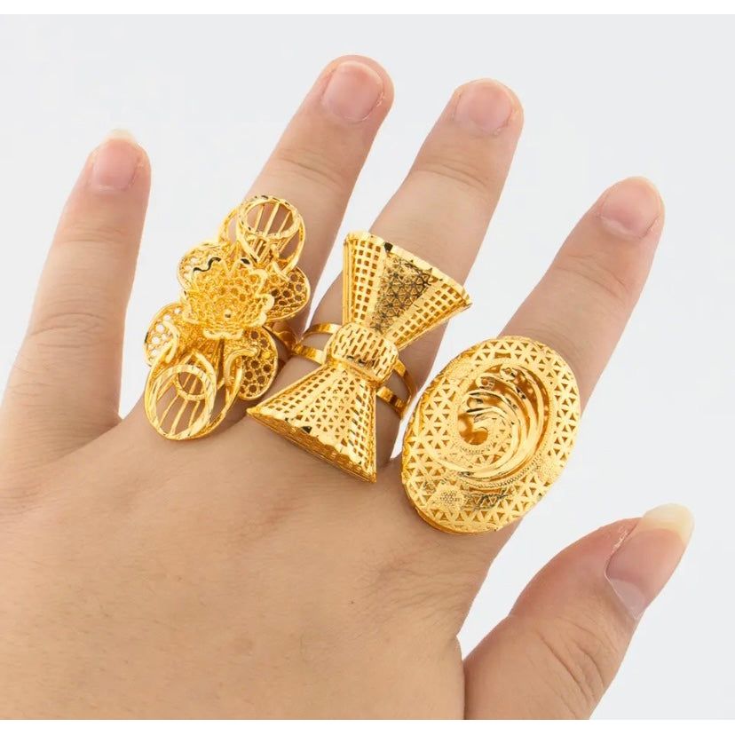 3 Set Adjustable Rings