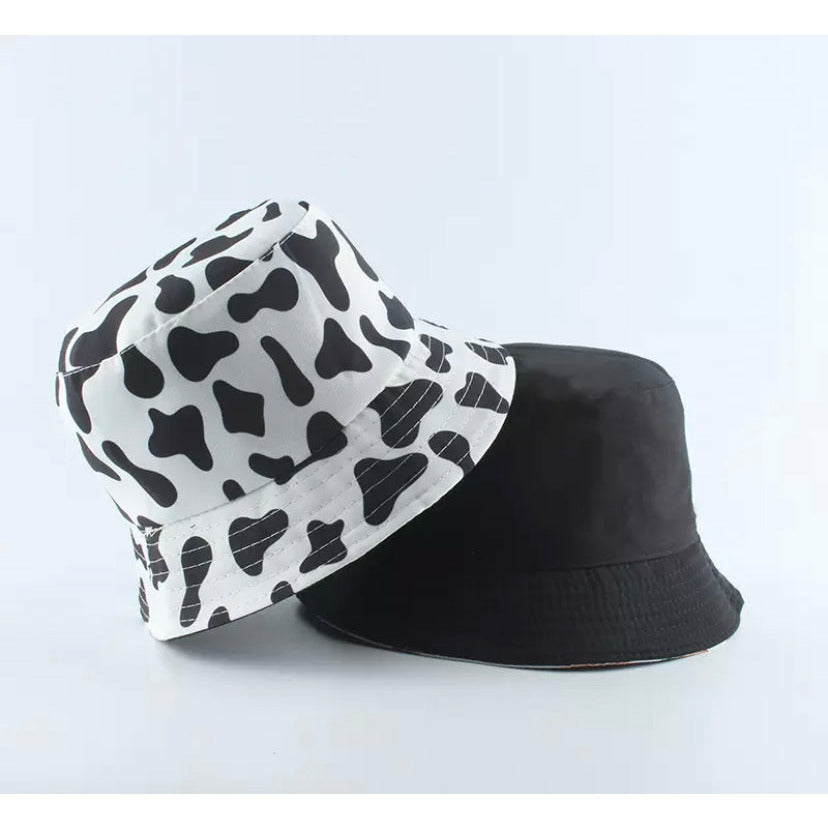 Cow Print Bucket Hat