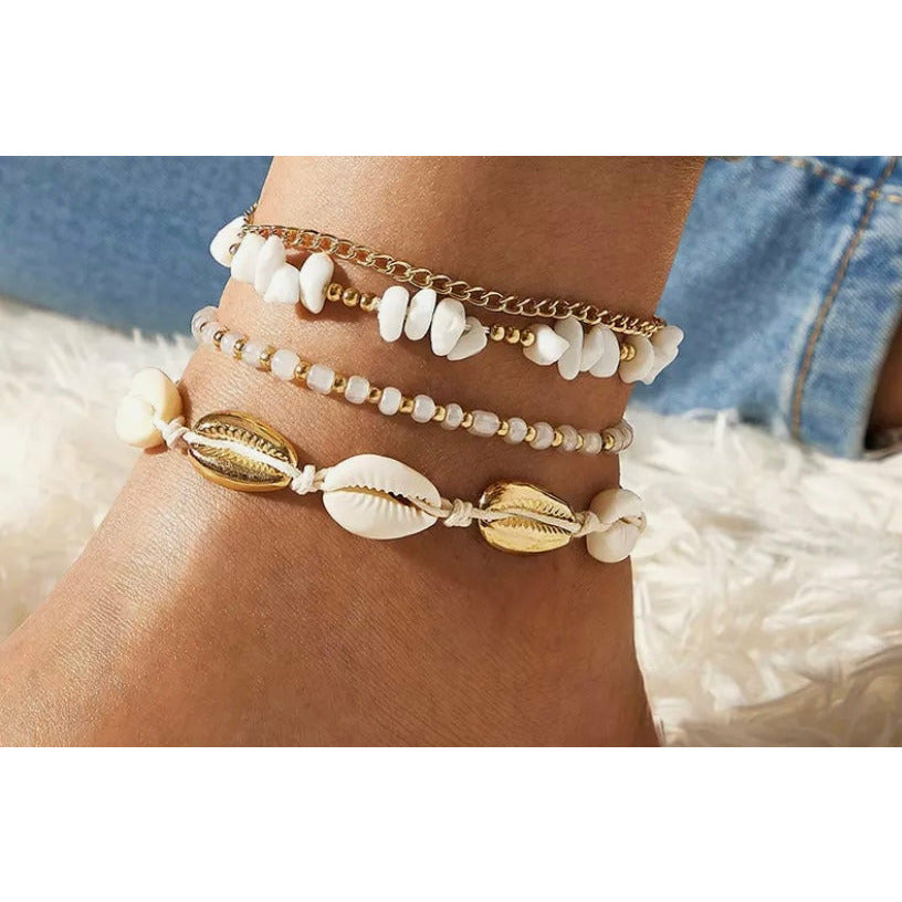 Shell Anklets