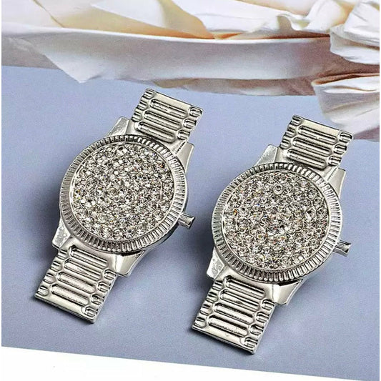 Watch Earrings