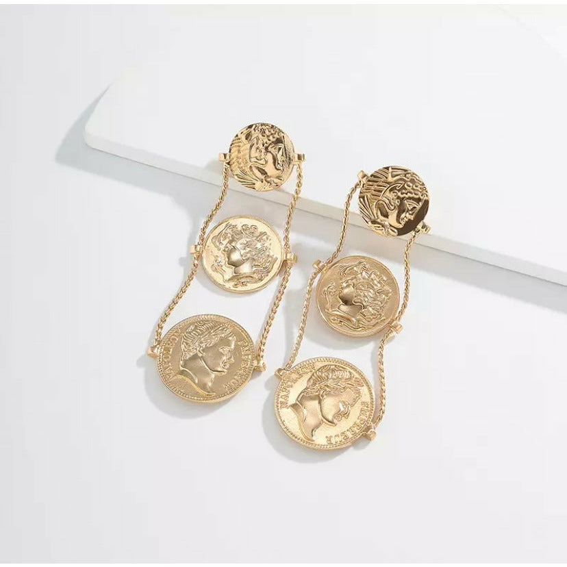 Coin Earrings