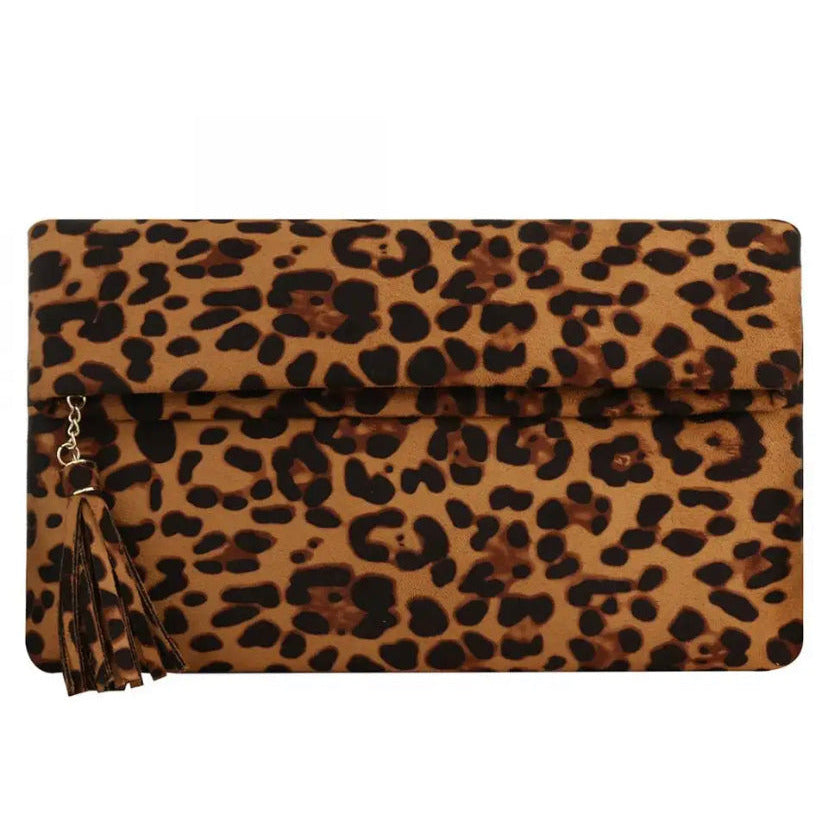 Leopard purse