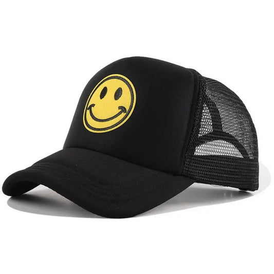 Trucker smiley hat