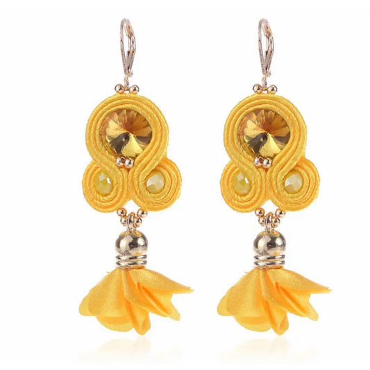 Yellow Earrings