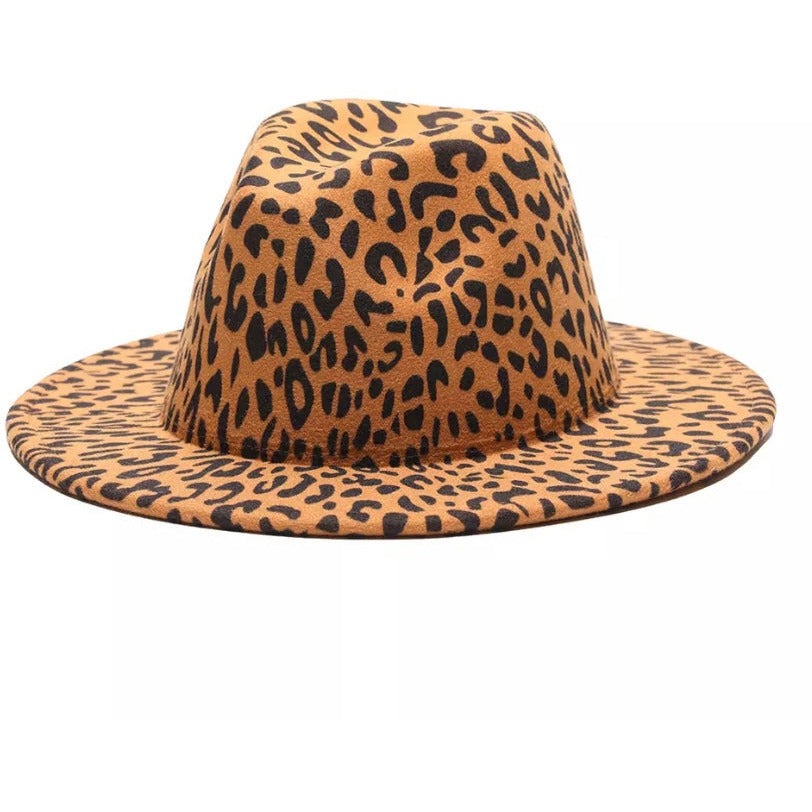 Leopard Fedora Hat