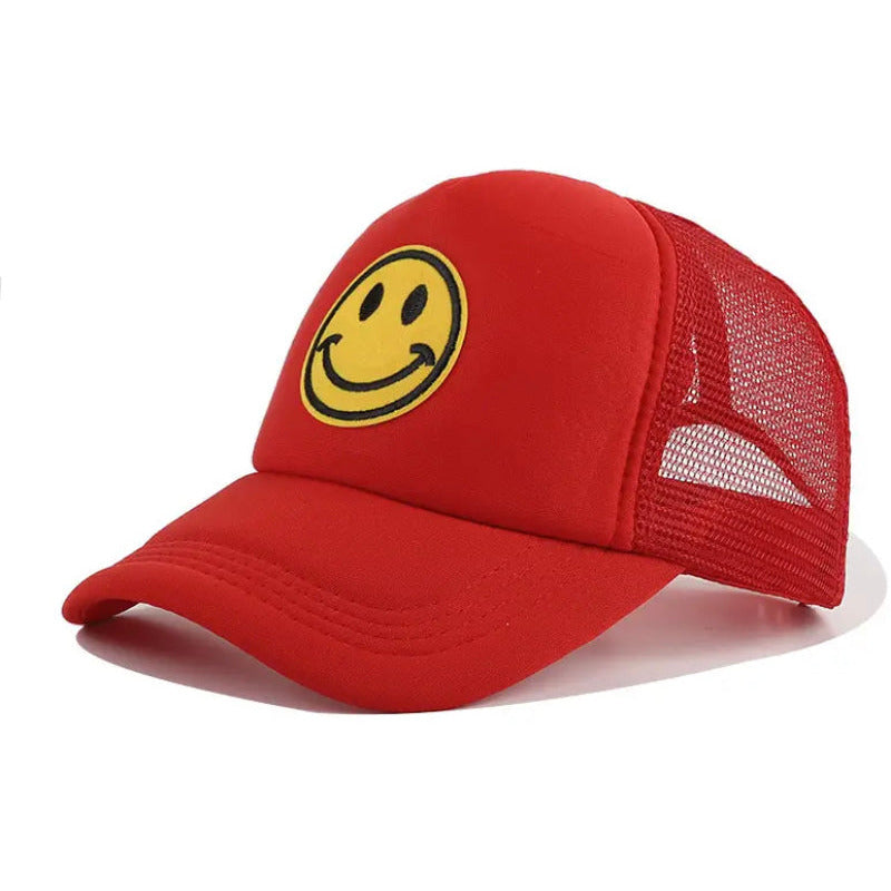 Trucker smiley hat