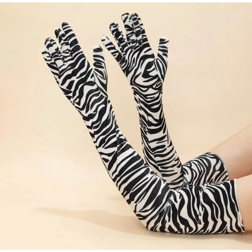 Animal Print Gloves